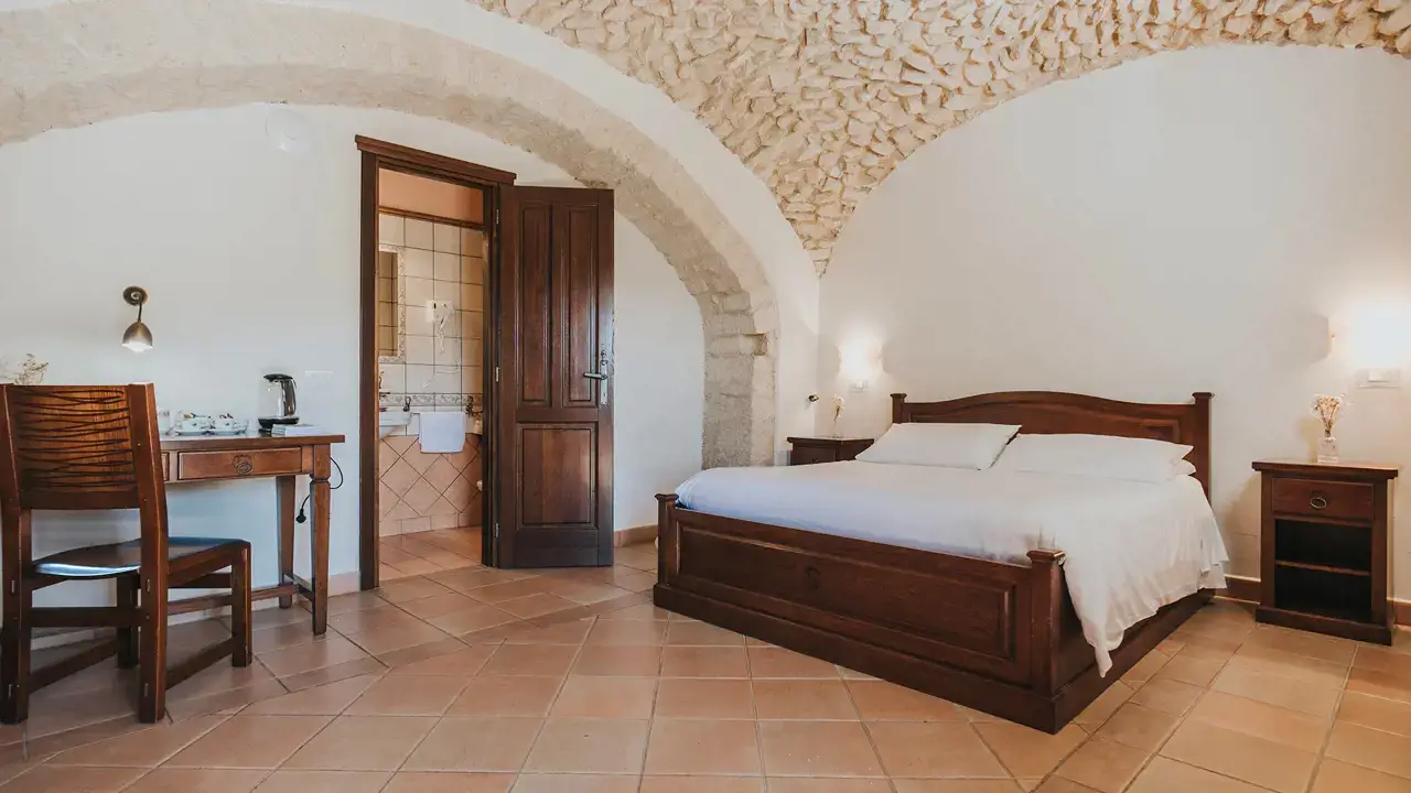 Bedroom with private bathroom