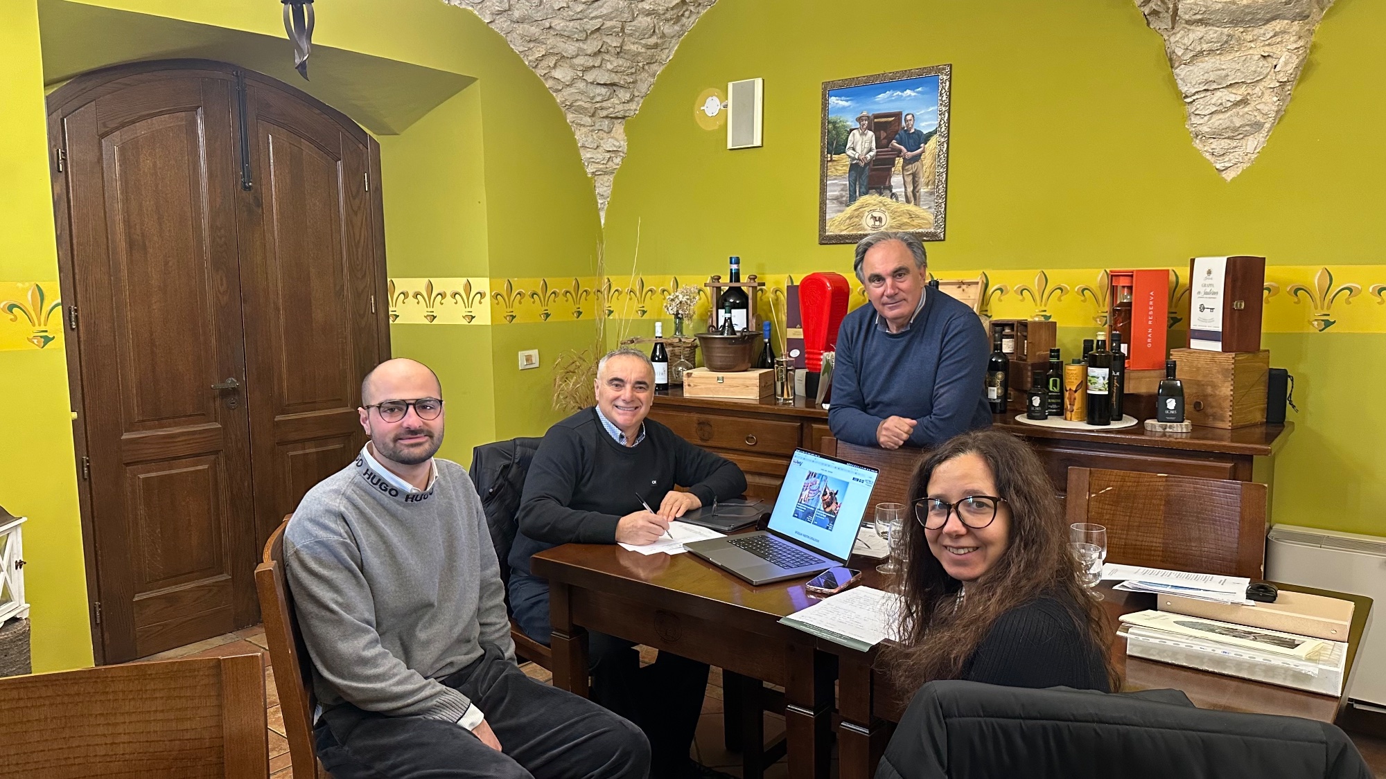 Seven Oaks Italy team at Villaggio Rurale Le Sette Querce Molise